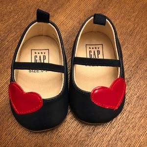 Baby Gap Heart Shoes
